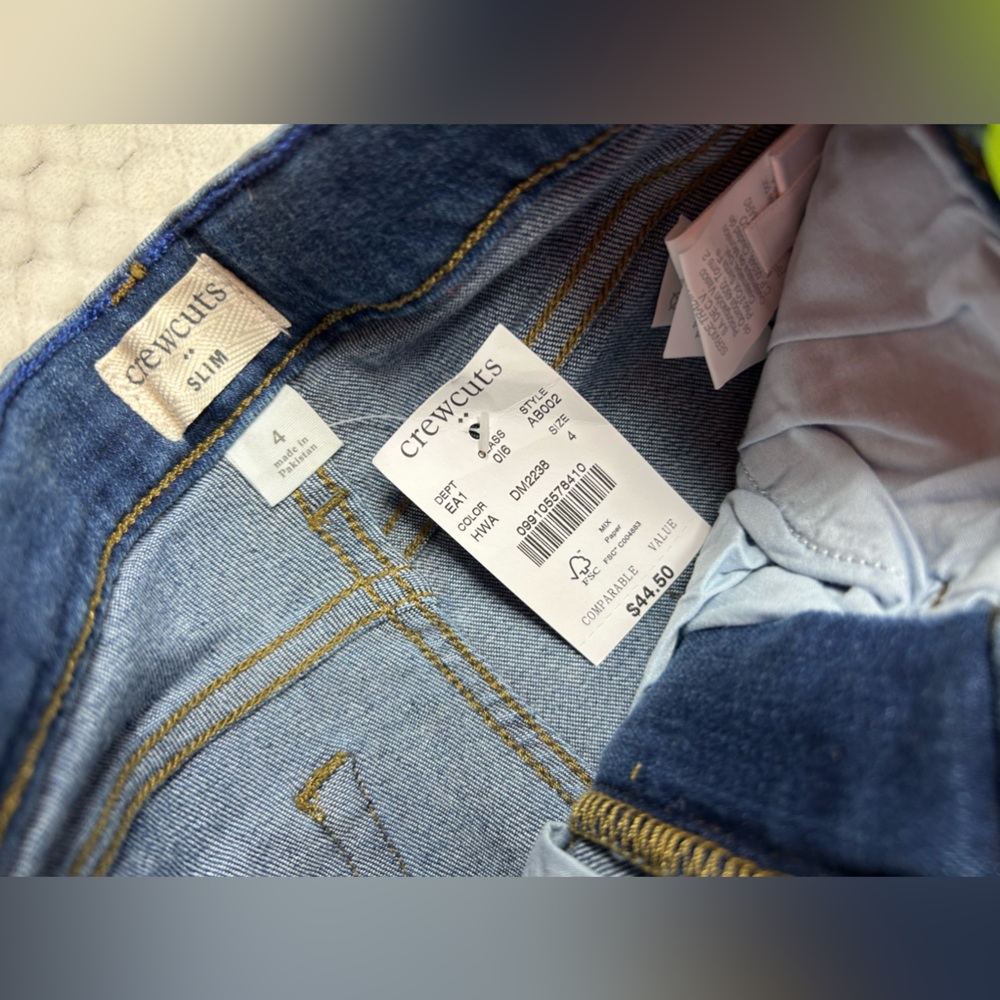 Boys Crewcuts slim jeans